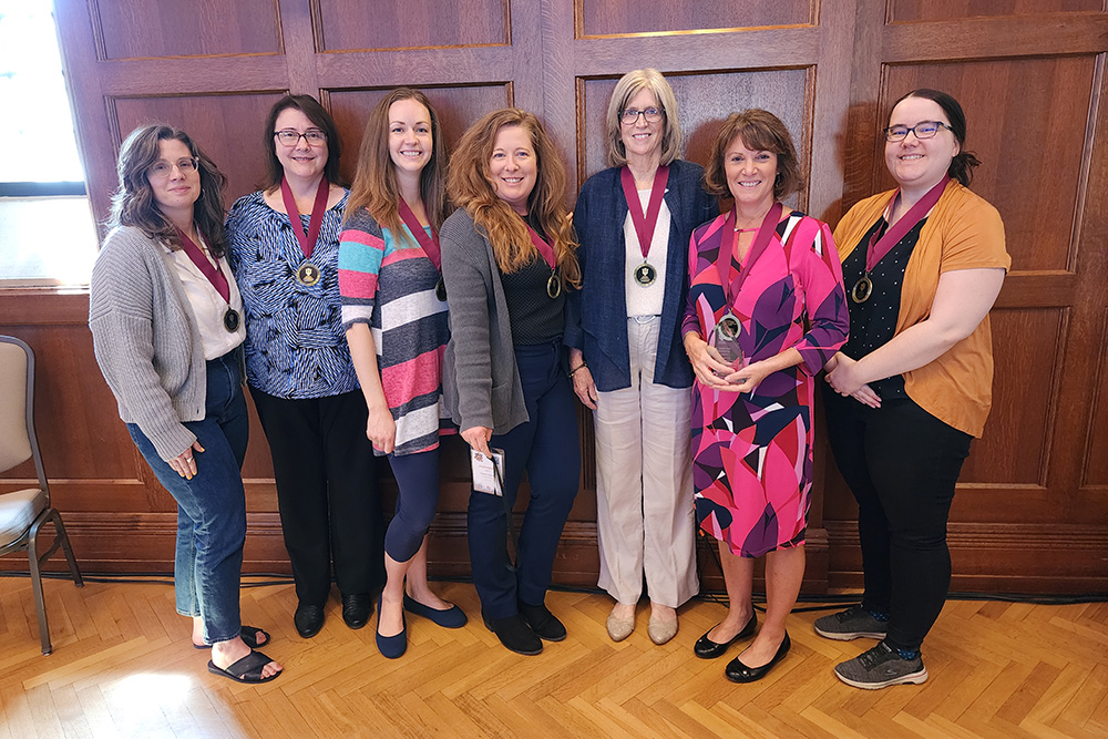 Center of Excellence for Women & Technology team at 2023 ITLC Awards