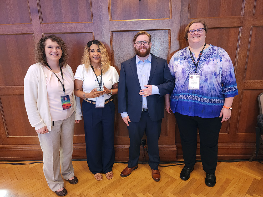 Leila Randle and colleagues at 2023 ITLC Awards