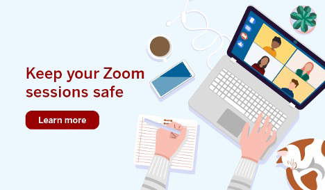 Keep your Zoom sessions safe.
