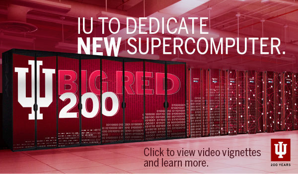 IU to dedicate new supercomputer.