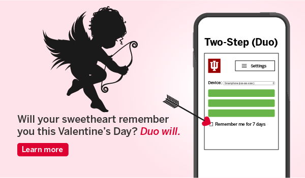 Will your sweetheart remember you this Valentine's Day? Duo will.