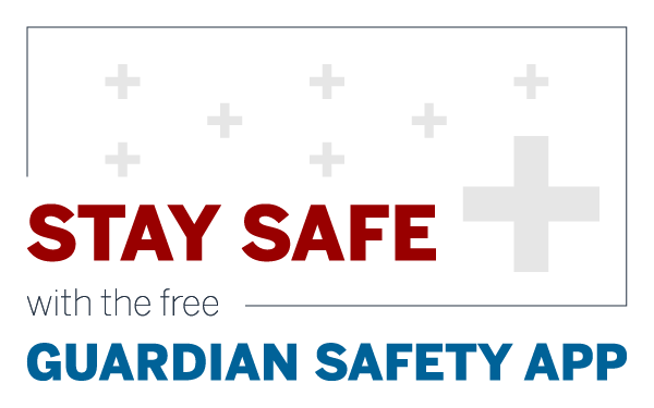 Stay safe with the free Guardian safety app