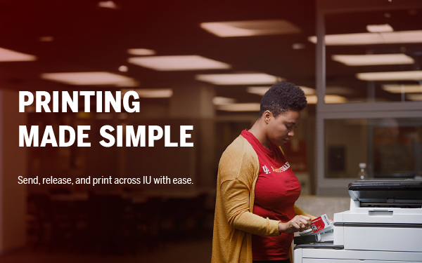 Monitor banner: Printing made simple