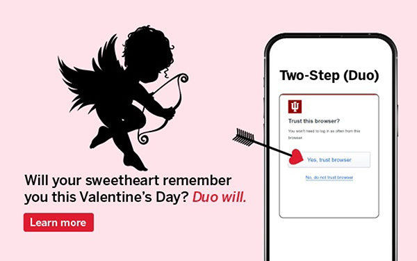 Will your sweetheart remember you this Valentine's Day? Duo will.