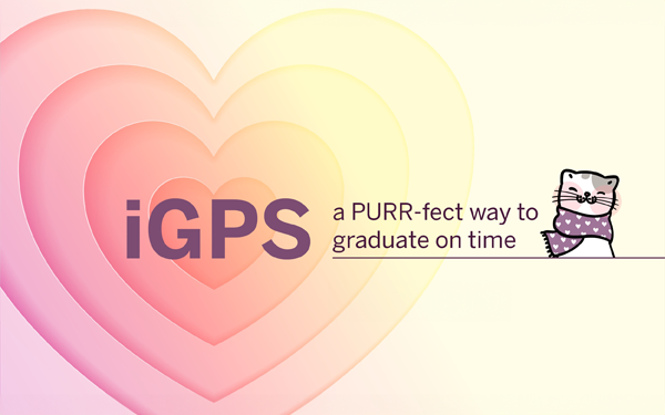 iGPS, a PURR-fect way to graduate on time.