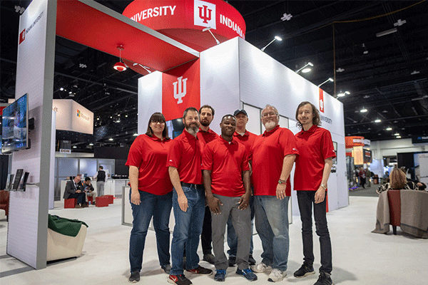IU group at the SC19 conference in Denver