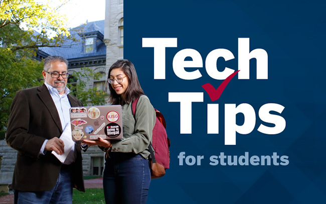 Tech tips for students