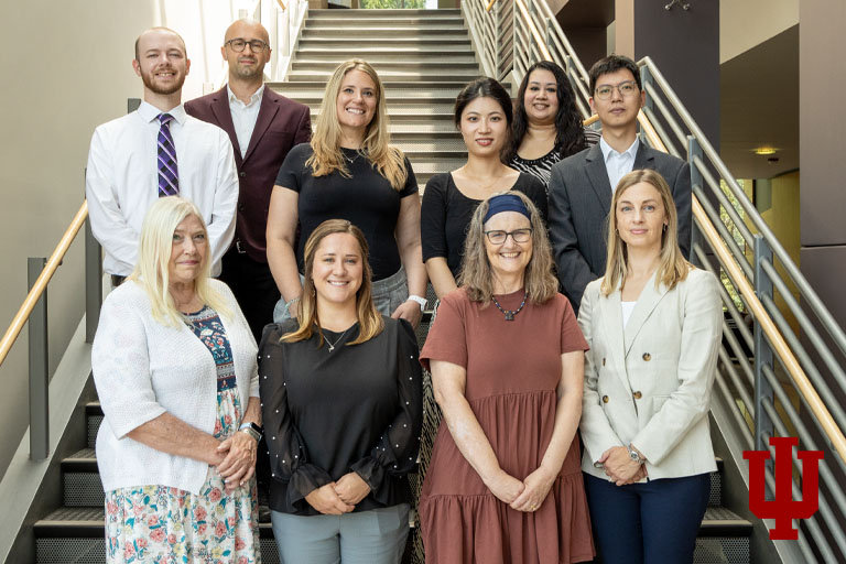 A group picture of 10 people