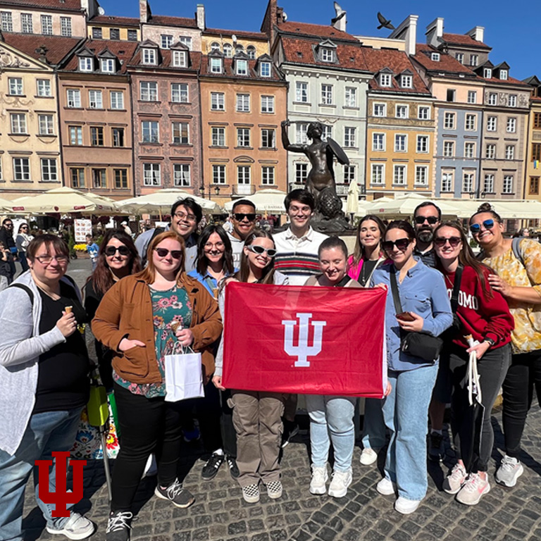 A grouo picture in Poland