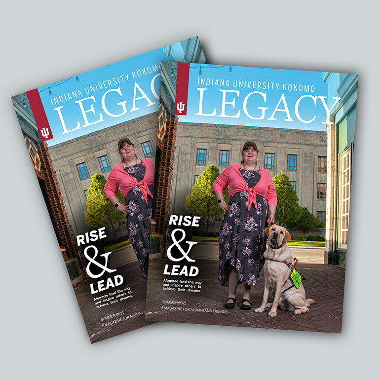 Image of two copies of a magazine