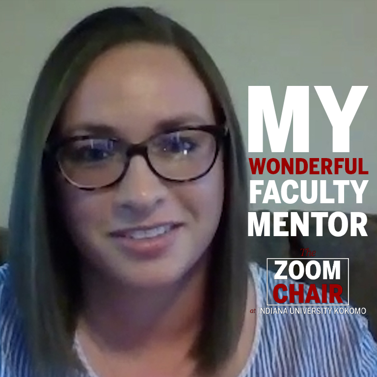 A woman poses for a picture