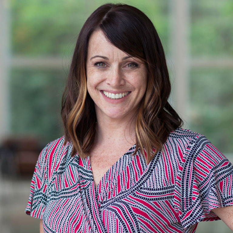 portrait of a smiling woman