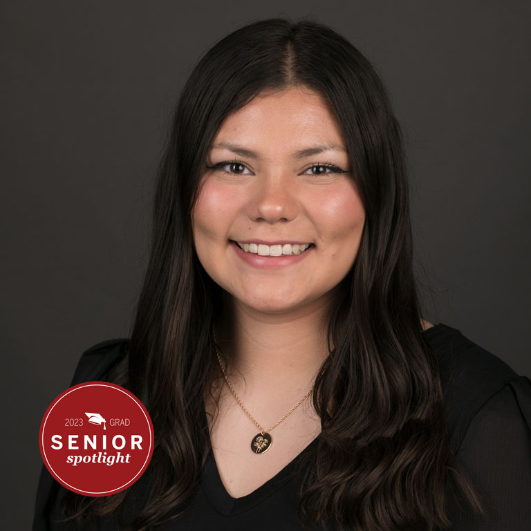 A portrait of a woman