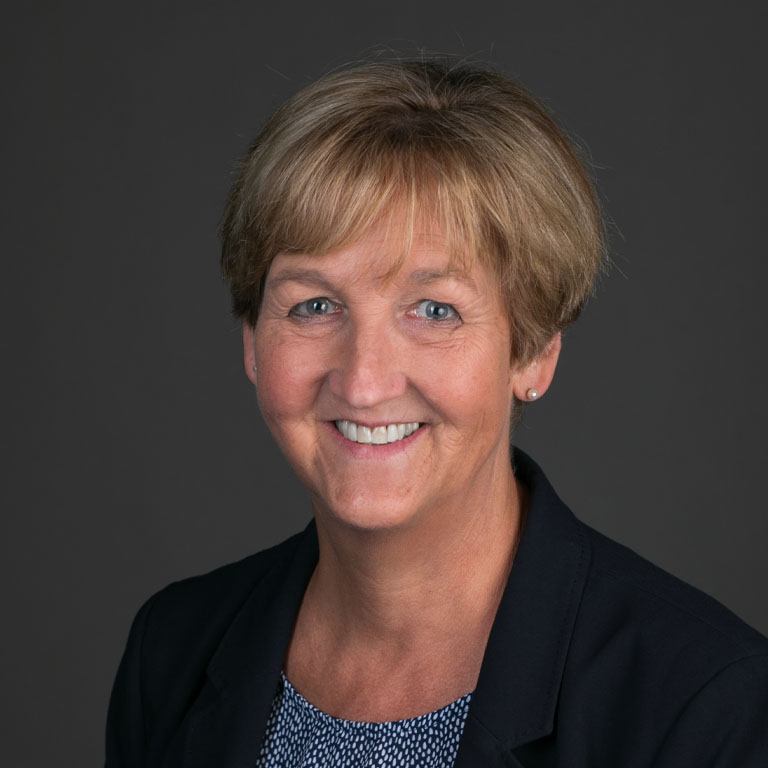 portrait of a woman in a suit