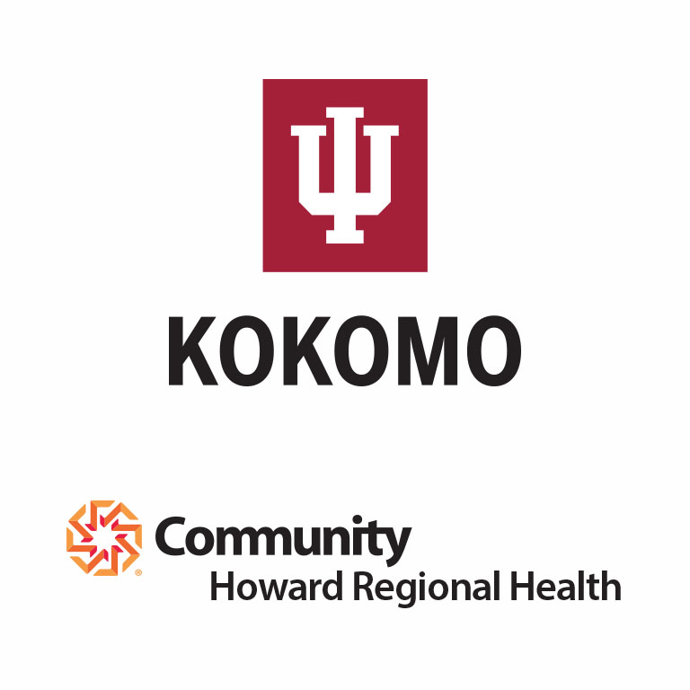 IU Kokomo and Community Howard Regional Health logos