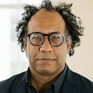 Bárbaro Martínez-Ruiz, associate professor of Art History and Tanner-Opperman Chair in Honor of Roy Sieber