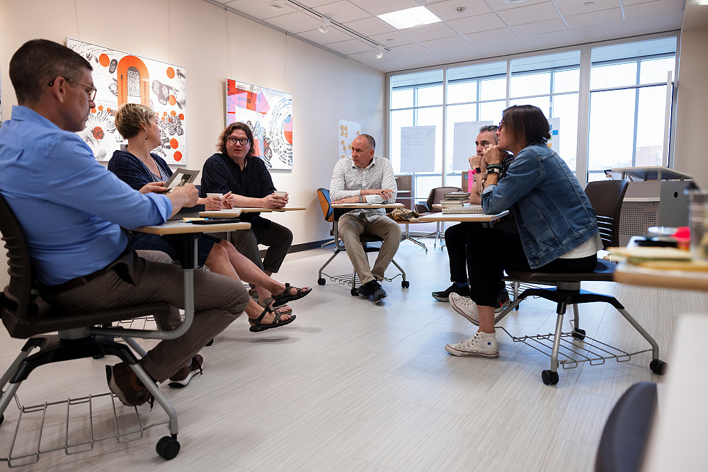 Faculty from IUPUI participate in the IU Arts and Humanities Institute's Summer Academy which focuses on an intensive and immersive ...
