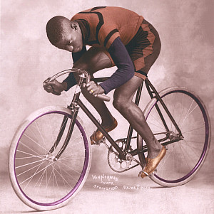 I was inspired that (Major Taylor) didn't let the negativity that he faced throughout his life penetrate his spirit, said Marietta S...