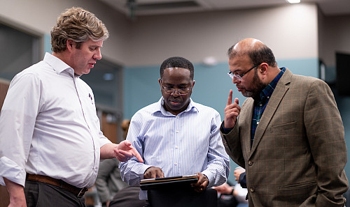 KSBI Business of Medicine BOM students attended lecture, engaged in group work, and visited DeveloperTown in Indianapolis on March 31, 2023
