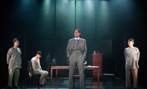 A production still from Lloyd Suh's play The Far Country. Photo courtesy of Atlantic Theater Company