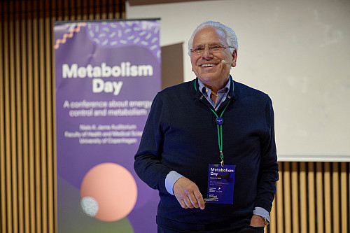 Richard DiMarchi presents his research at Metabolism Day 2024.