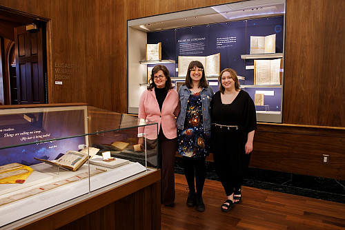 Sarah McElroy Mitchell, Erin Chiparo and Kristina Krasny curated the exhibition Receding Horizons: A Celebration of Astronomy at the Lill...