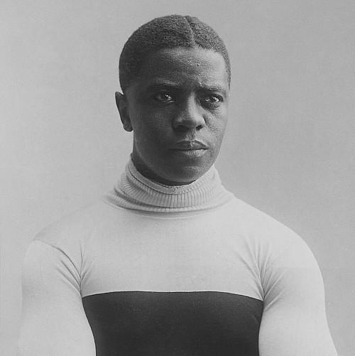 Major Taylor, pictured here in 1906, persevered through racial discrimination to become one of the world's greatest athletes. Photo court...