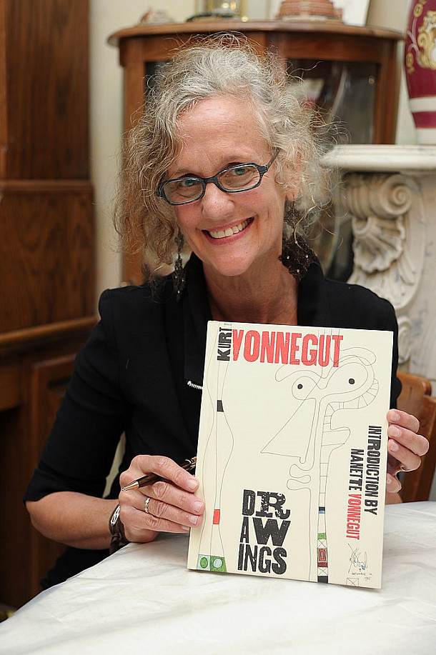 Nanette Vonnegut will deliver an artist's talk in regard to Bad Math, an exhibition of her artwork that will be on display during Gr...