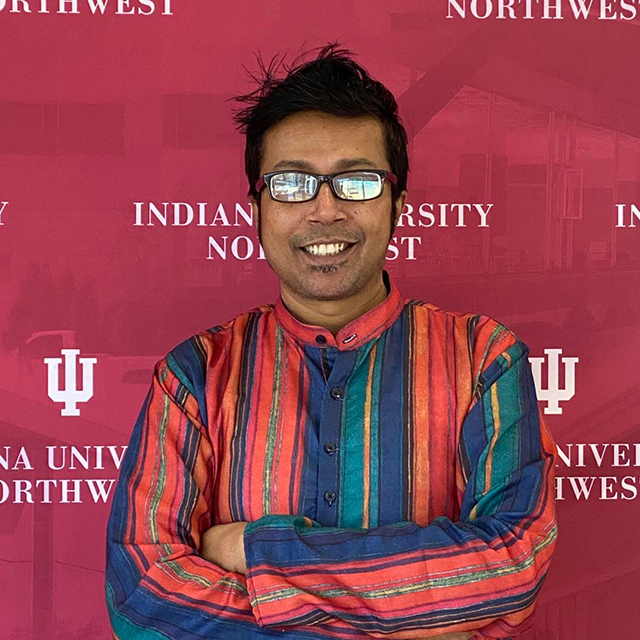 Indiana University Northwest Fulbright Scholar-in-Residence, Shahid Hossain.