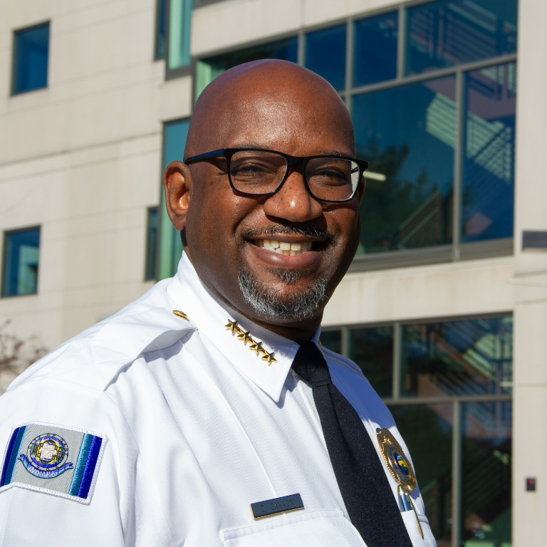 IU Northwest alumnus and City of Gary Police Chief, Derrick Cannon.