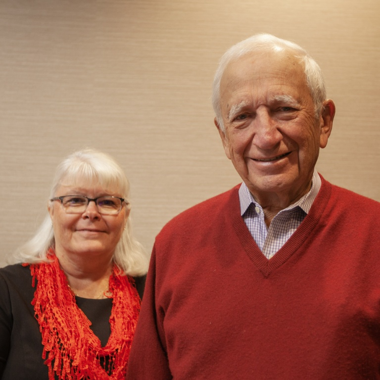 Terry and Karen McMahon.