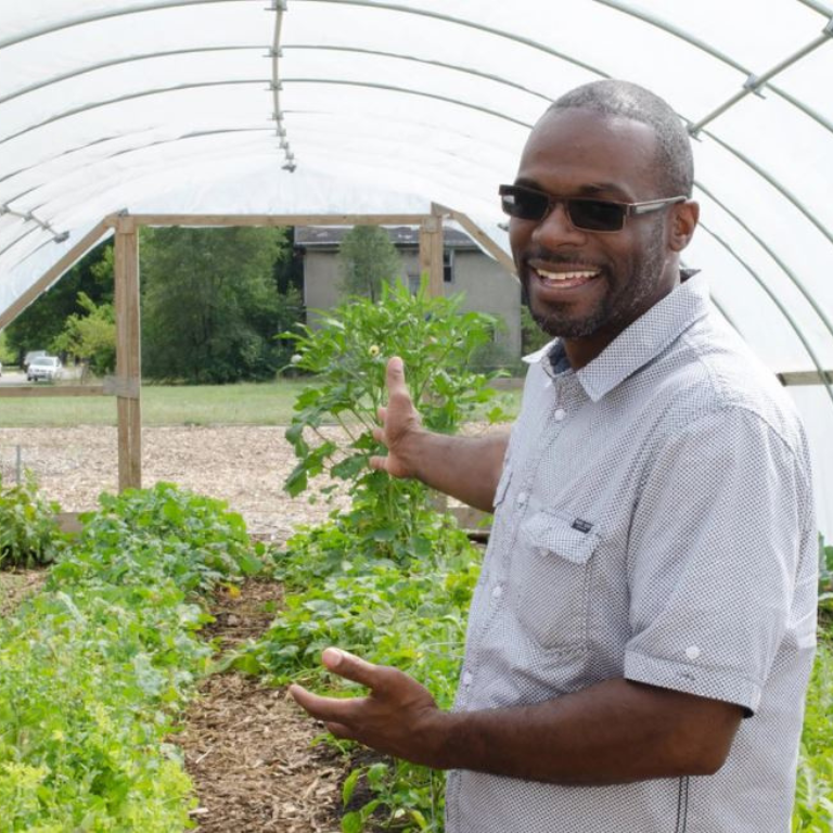 Curtis Whittaker, a Gary resident and IU Bloomington alumnus, started FAITH Farms in 2011.