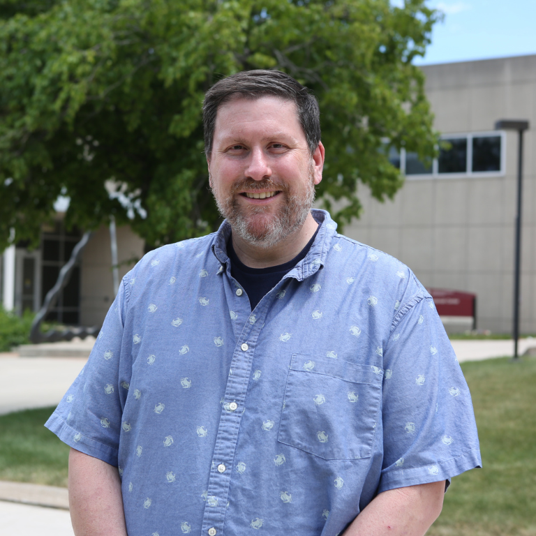 Indiana University Northwest Biology Professor, Harold Olivey. 