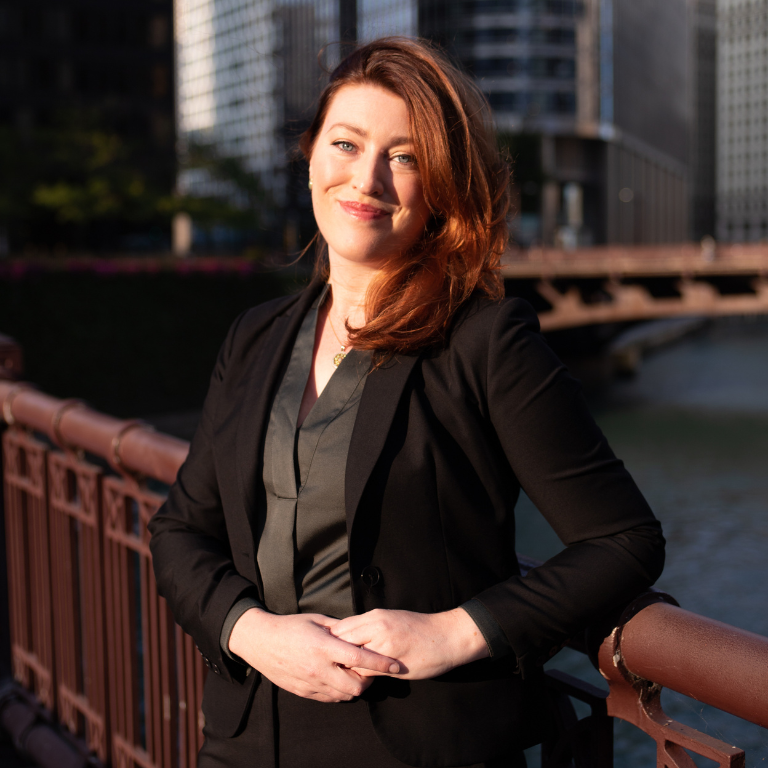 Indiana University Northwest School of Arts Professor, Erin McHugh.