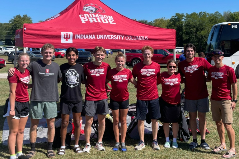 Crimson Pride cross country team