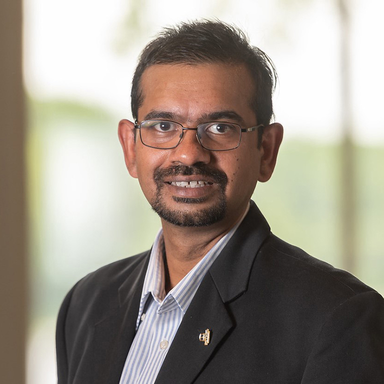 Close-up of Jeffry Jacob over light background