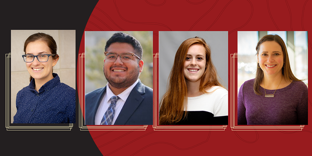 Student Service award winners