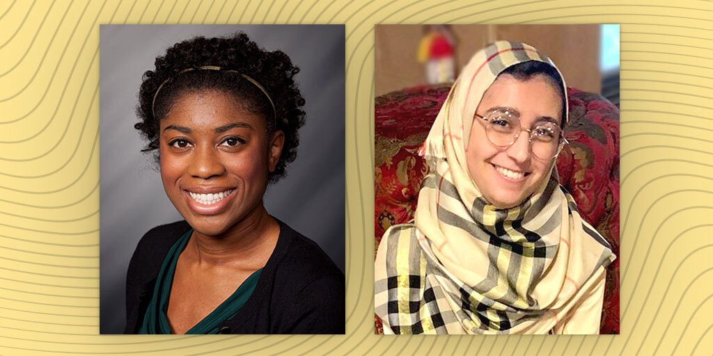 Lauren Harris and Raneem Hijazi