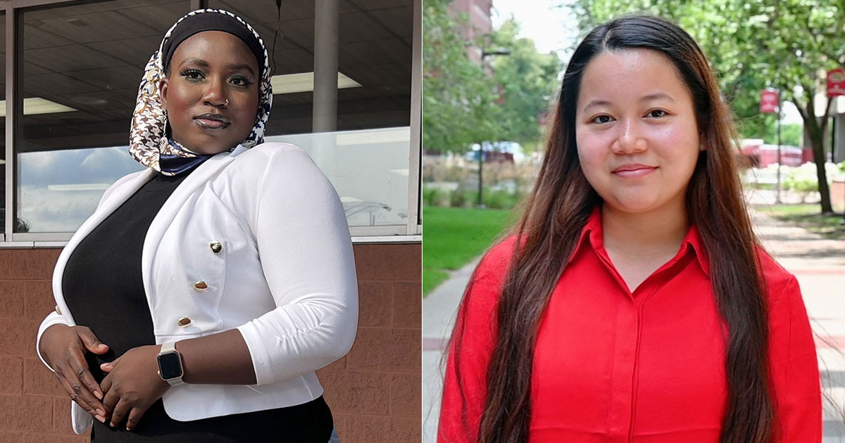 Fatimah Omotoso and Naw Pow