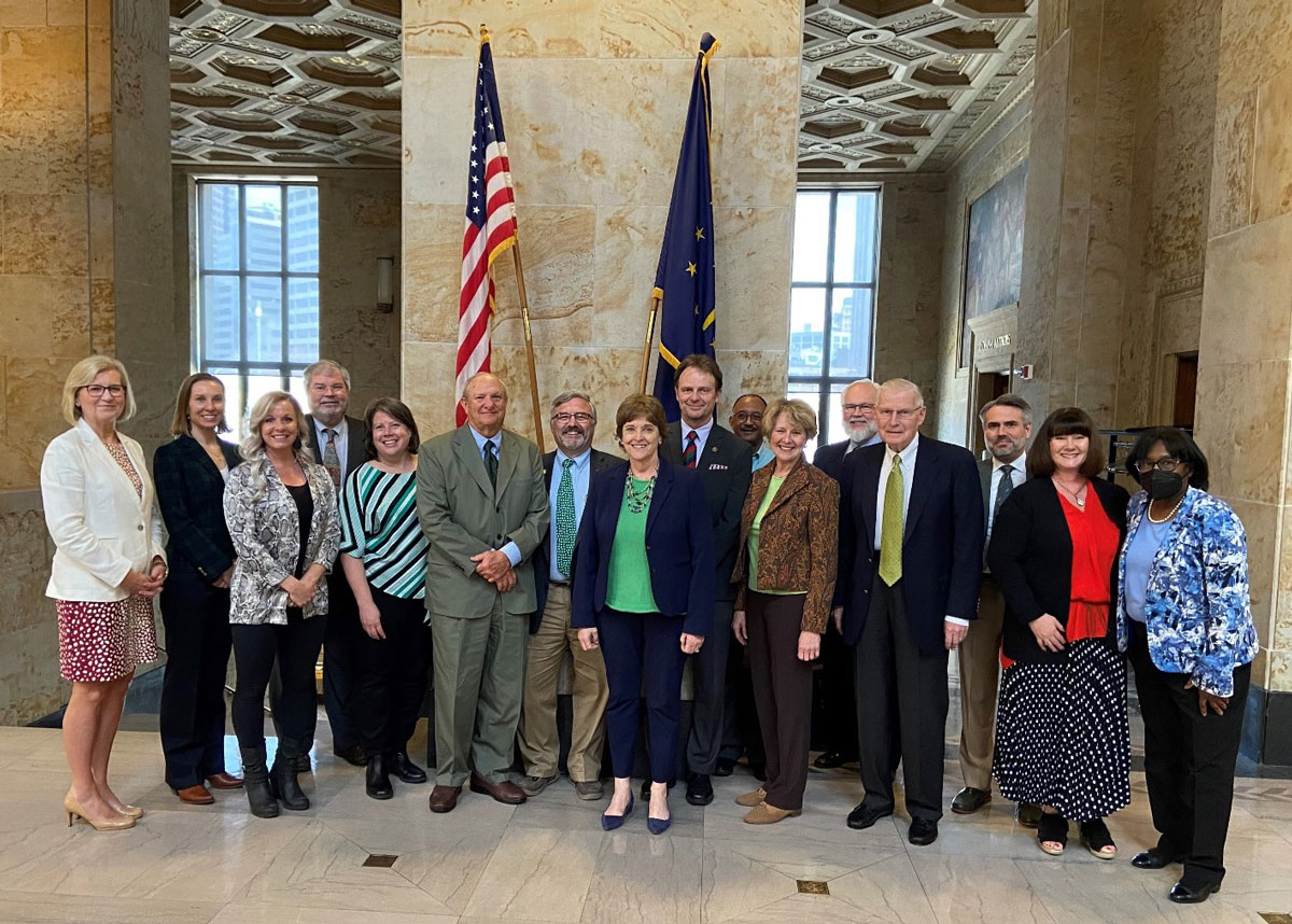 Members of the Governor's Public Health Commission.