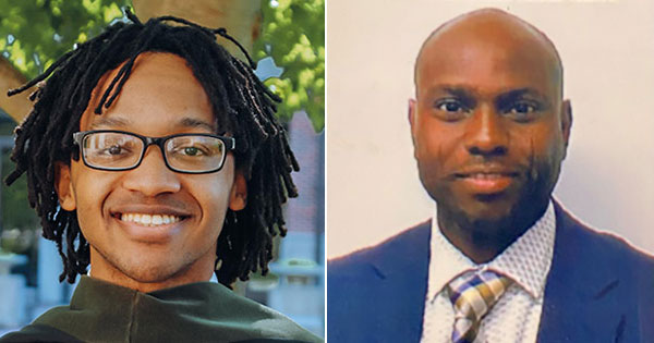 Krystapher Belton and Amos Adapalala Bugri