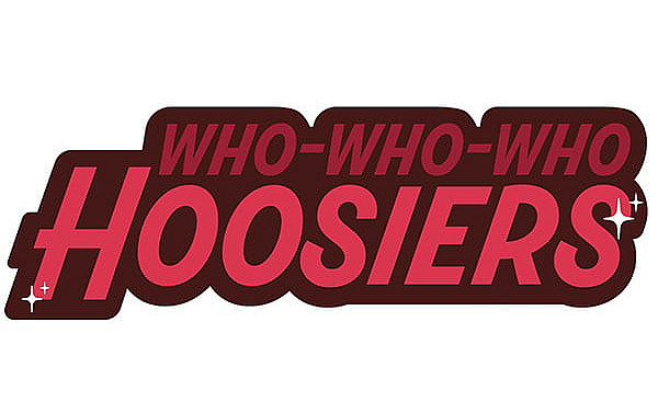 Who-who-who Hoosiers logo