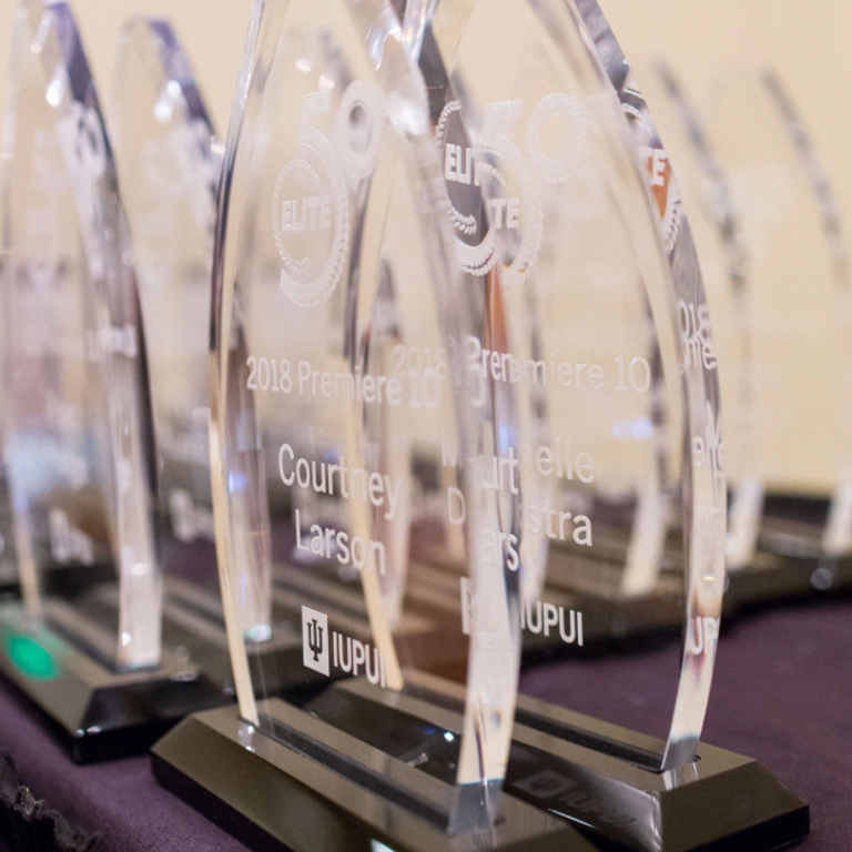 The Elite 50 represent the top one half of one percent of the graduate and professional student body at IU Indianapolis.