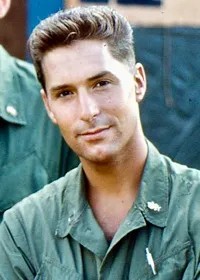 Early image of Dr. Jon Schiff from his military service